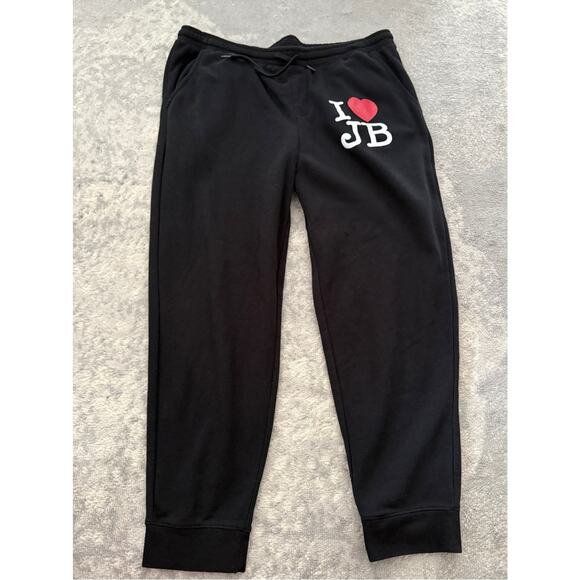 Jonas Brothers I (heart) JB Sweatpants Official Merch-Size 2XL Joggers Sweats - Picture 1 of 8